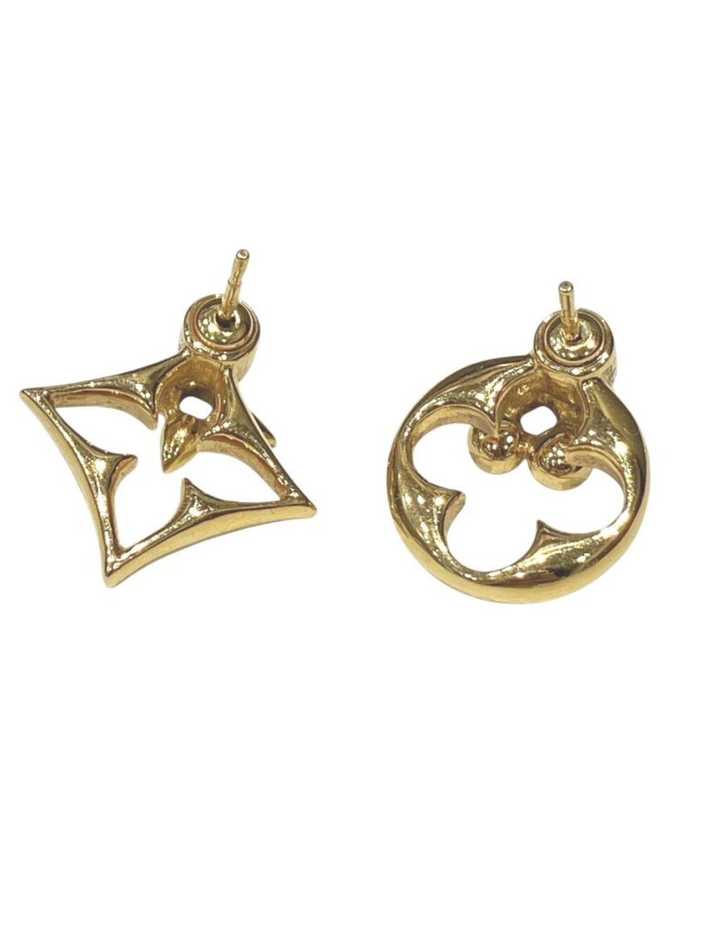 Louis Vuitton Earrings LV Flower Glam Alloy - Picture 3 of 9